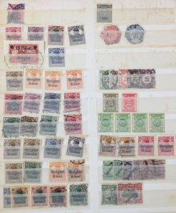 Belgium Pre Cancels Dues Po's M&U(Aprx 140 Items)  TK353 