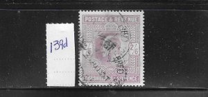 GREAT BRITAIN SCOTT #139D 1902-11 EDWARD VII 2/6 (CHALKY PAPER) WMK 31- USED