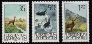 Liechtenstein # 849 - 851 MNH