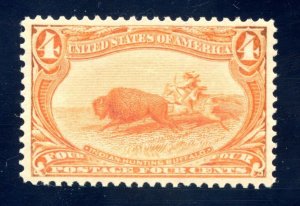 US SCOTT #287 MINT-XF-SUPERB-OG-NH GRADED 95 W/ PSE CERT SMQ $4,250 (8/1/24 GP)