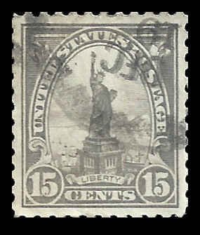 # 566 Used Gray Statue Of Liberty XF+