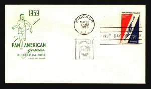 US SC# C56 FDC / HF Cachet - L2151