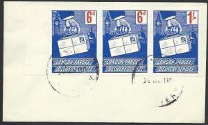 GB 1971 Postal Strike : London Parcel Delivery stamps on cover.............88702