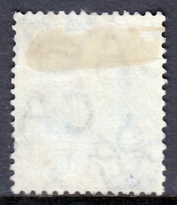 GAMBIA — SCOTT 50 (SG 63) — 1905 5d KEVII GRAY AND BLACK — USED — SCV $27