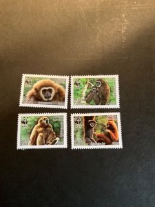 Stamps Laos Scott #1719-22 nh