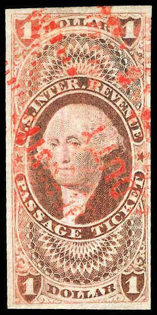 U.S. REV. FIRST ISSUE R74a  Used (ID # 84040)