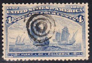 USA # 231, 233, 234, 236, 237 used lot of  five