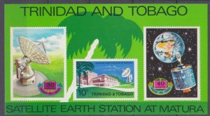 1971 Trinidad and Tobago 290-292/B2b Satellite / Communication