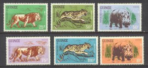 Guinea 248-53 MNH Animals SCV6.65