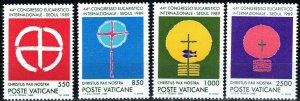 Vatican City #838-41 MNH CV $6.20 (X9493)
