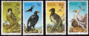 South West Africa SWA 1975 - Birds MNH set # 373-376