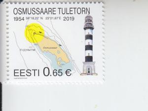 2019 Estonia Osmussaare Lighthouse  (Scott 890) MNH