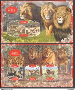 2020 Fauna Animals Wild Cats Lions 1+1 ** Ja552