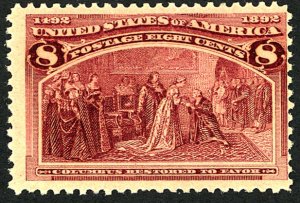 U.S. #236 MINT OG NH