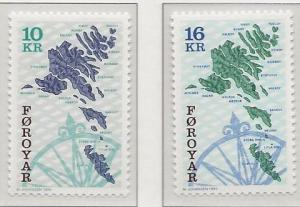 FAROE SC   #  305 - 6  MNH