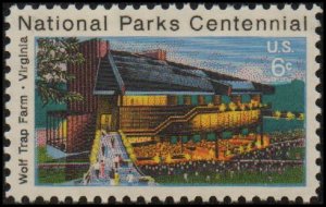 United States 1452 - Mint-NH - 6c National Parks (Wolf Trap, VA) (1972)