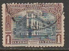 MEXICO 665, $1P MAIN POST OFFICE, USED. VF. (615)