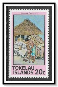 Tokelau #54 Husking Coconuts MNH