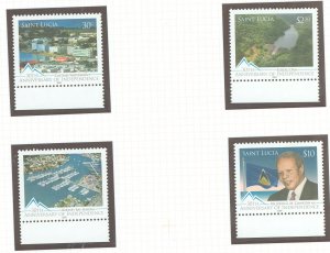 St. Lucia #1258-1261 Mint (NH) Single (Complete Set)