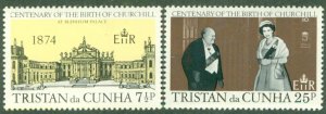 TRISTAN da CUNHA 196-7 MNH BIN $0.65