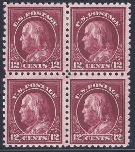 U.S. 435a Mint F+ MH  Blk/4  (53117)