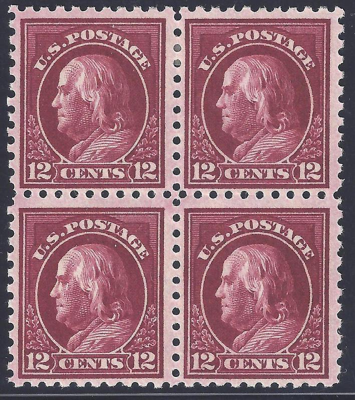 U.S. 435a Mint F+ MH  Blk/4  (53117)