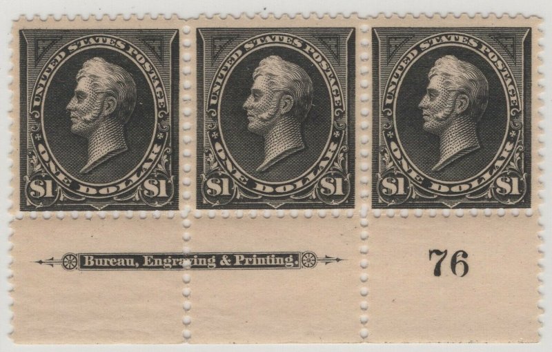 #276 - 276A Combo Strip of 3, NH Pro-Rata CV Est. $15,000   (GP2)