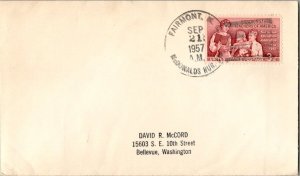 United States North Carolina McDonalds Rur. Sta. Fairmount 1957 4f-bar  1957-...