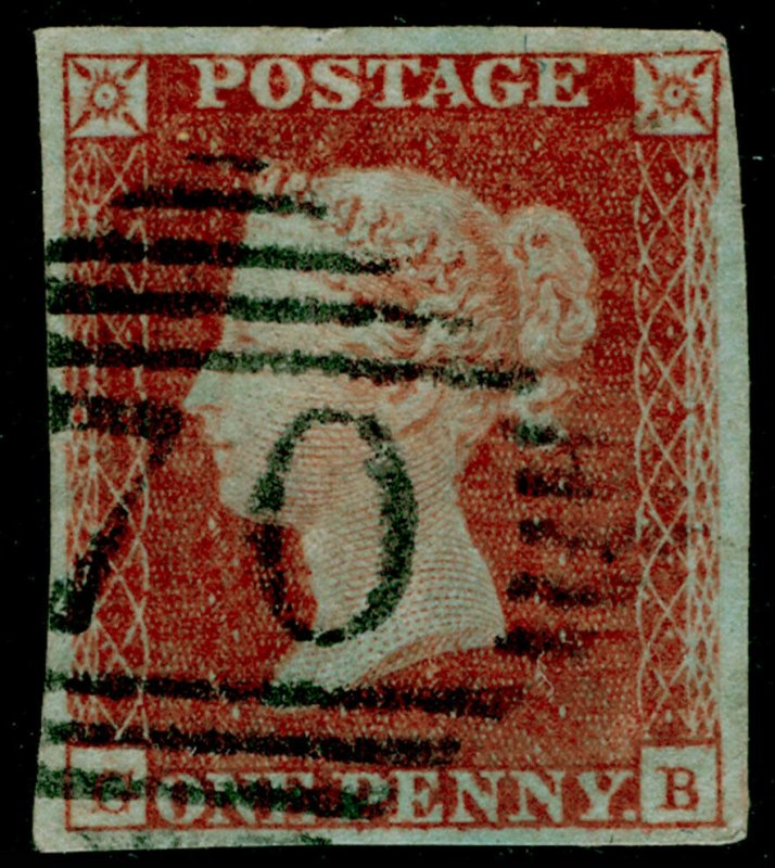 SG8, 1d red-brown PLATE 94, FINE USED. £35. IRELAND