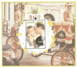 Zambia 1999 - Prince Edward Wedding - Souvenir Sheet - Scott 838 - MNH