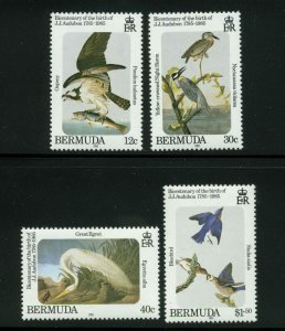 Bermuda Scott #465 - #468 Mint Never Hinged