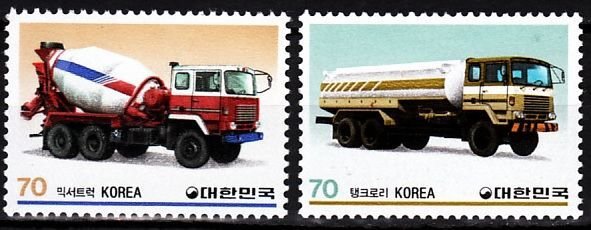 KOREA SOUTH 1983 Transport: Cars of Korean Production, 5th issue, MNH