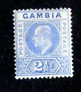 1902 Gambia Sc #31 wmk2 m* cv.$50 ( 9046 BCXX5 )