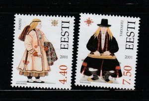 Estonia 427-428 Set MNH Costumes