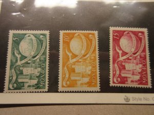 MONACO Scott 245, 245A, 246 MINT LIGHTLY HINGED Cat $8.20