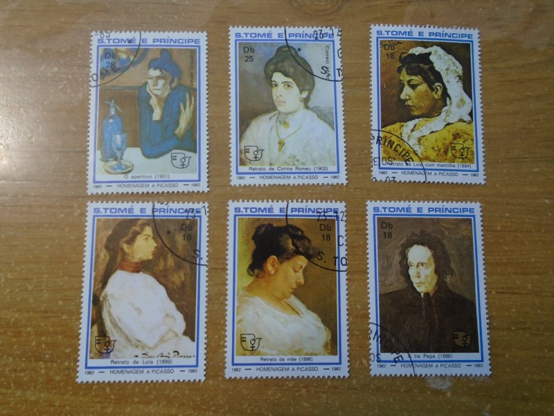 St thomas & Prince  #  683-84  used