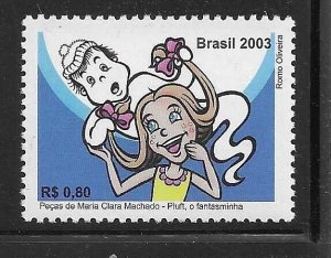 Brazil 2003 Pluff the Ghost and Maribel Cartoon Sc 2886 MNH A2613