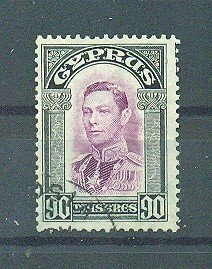 Cyprus sc# 154 used cat value $8.00