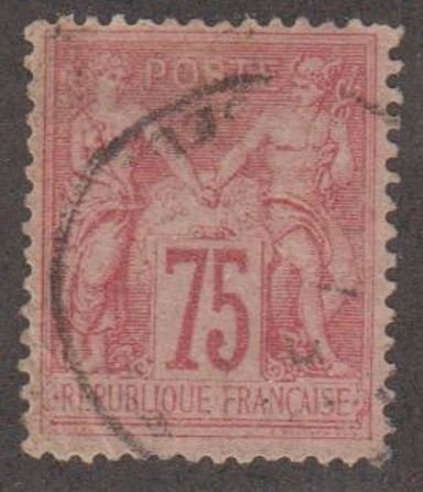 France Scott #83 Stamp - Used Single