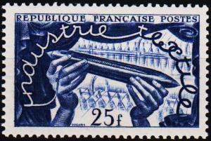 France.1951 25f S.G.1109 Mounted Mint