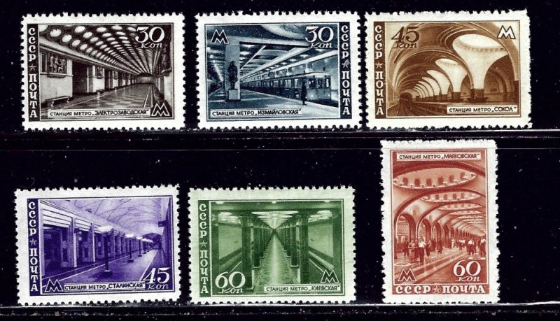 Russia 1153-58 MH 1947 set    (ap1971)