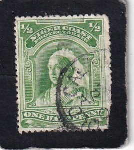 Niger Coast Protectorate   #   43   used