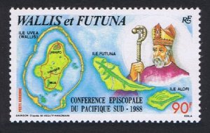 Wallis and Futuna South Pacific Episcopal Conference 1988 MNH SC#C160