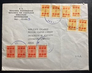 1982 Istanbul Turkey cover To University Of Kentucky Lexington KY USA