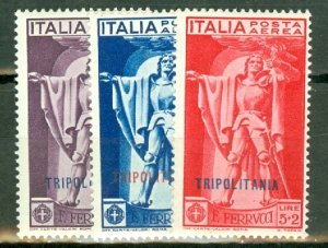 NB: Tripolitania C1-3 MNH CV $72.50
