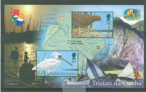 Tristan da Cunha #677  Souvenir Sheet