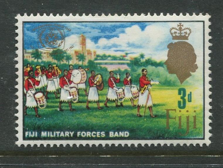 Fiji - Scott 229 - General Issue 1967 - MNH - Single 3d Stamps