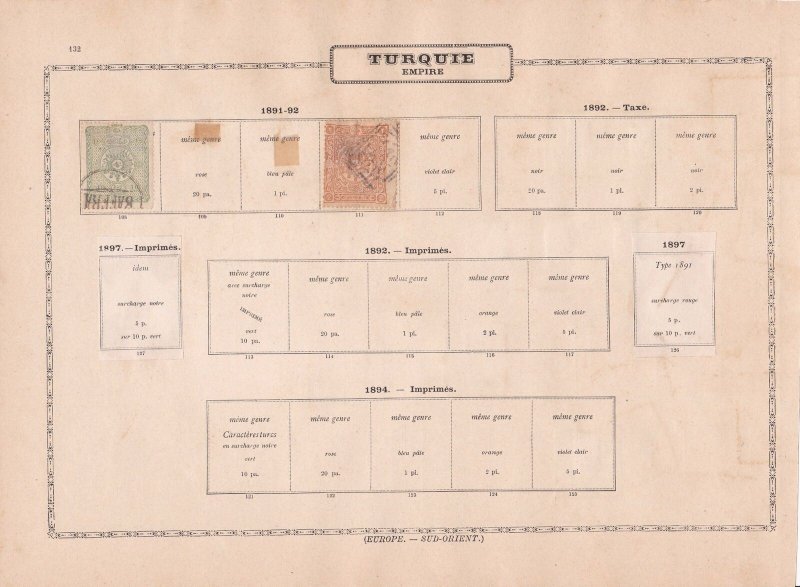 turkey early  stamp as shown ref 12336