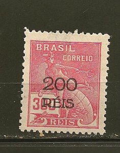 Brazil 376 Surcharged 1933 Mint No Gum