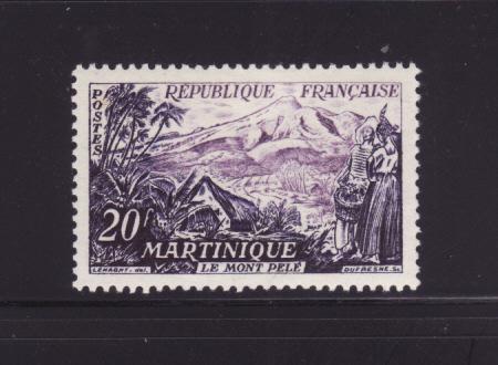 France 780 Set MNH Mount Pelee (B)